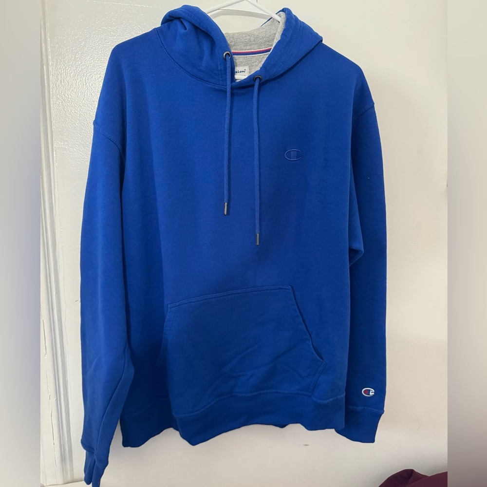 Mens Champion Hoodie Large
